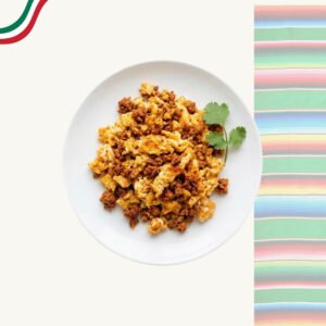 Huevo con chorizo